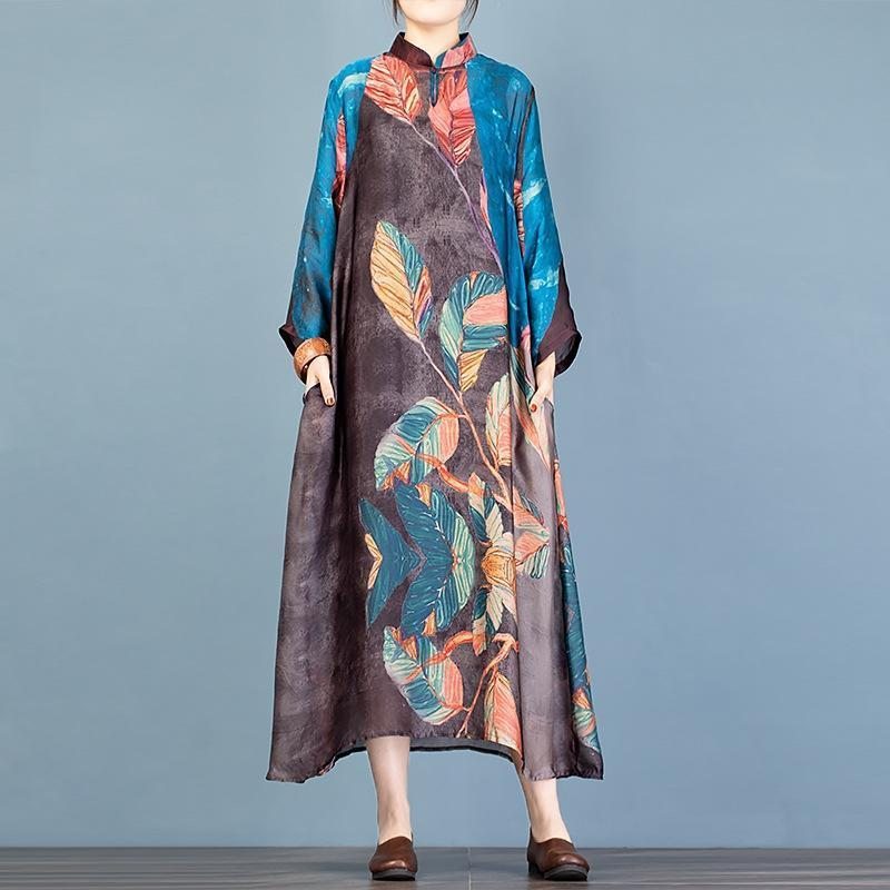 Robe Mode Femme Deux Pièces Imprimée Printemps