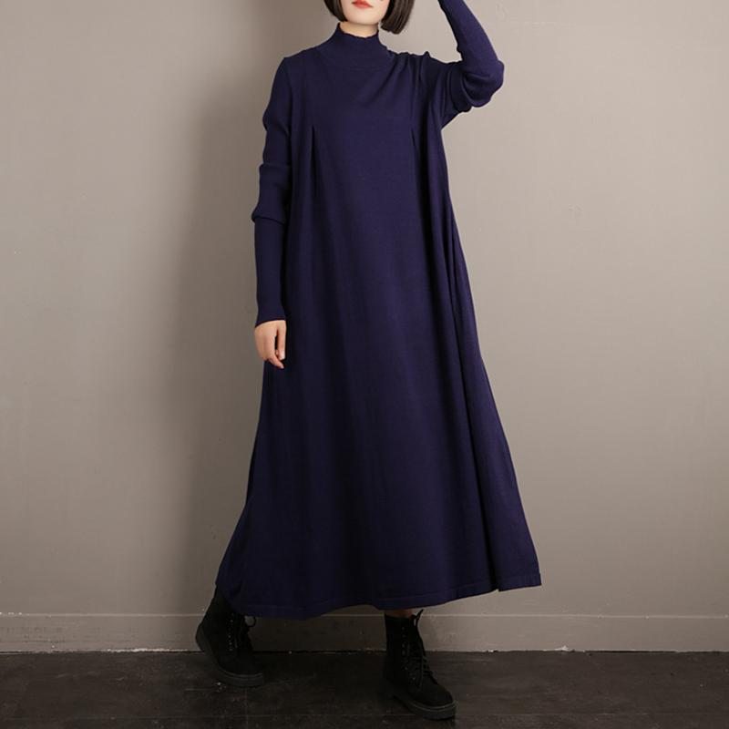 Robe Pull Élégante En Tricot Grande Taille Pour Femmes