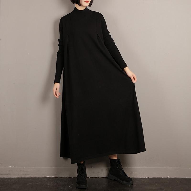 Robe Pull Élégante En Tricot Grande Taille Pour Femmes