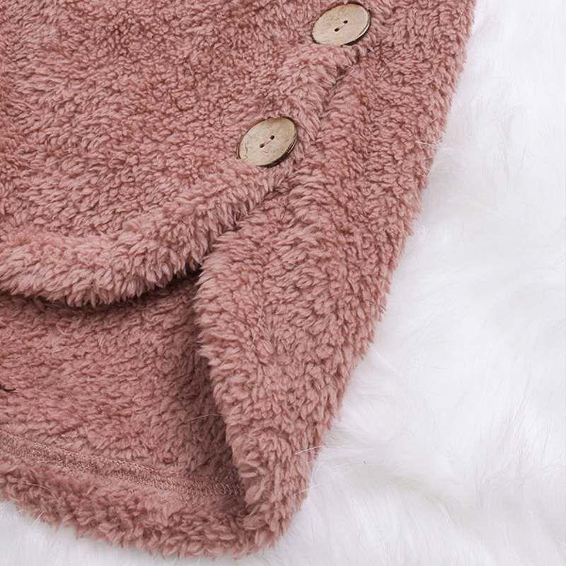 Fluffy Coats Automne Hiver Femmes Vestes Femme Casual