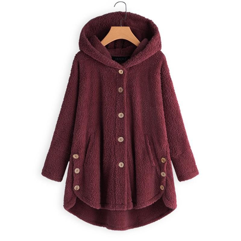 Fluffy Coats Automne Hiver Femmes Vestes Femme Casual