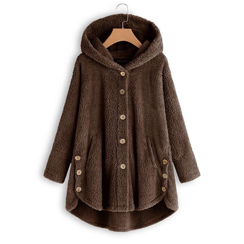 Fluffy Coats Automne Hiver Femmes Vestes Femme Casual