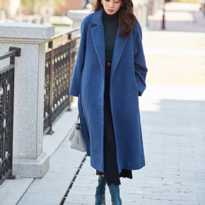 Manteau Automne Hiver Laine Cachemire