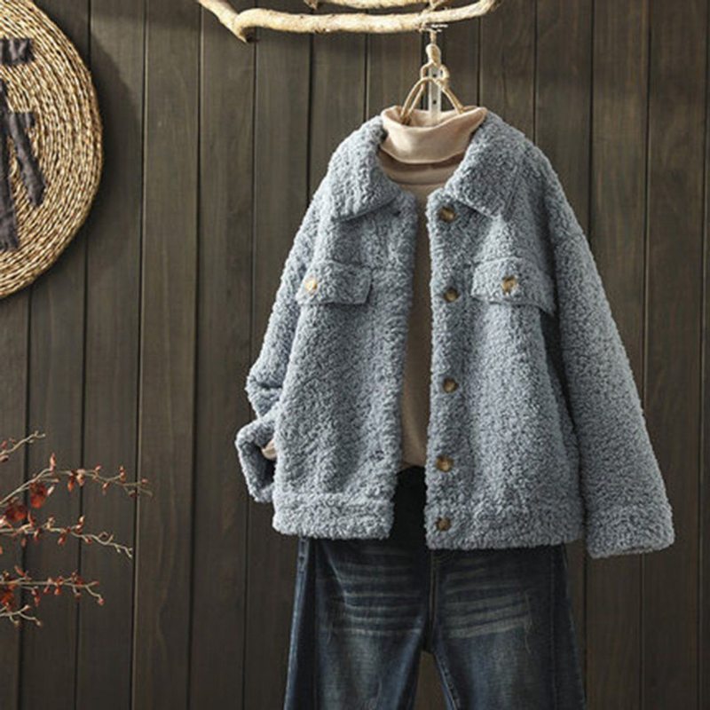 Manteau Cachemire Teddy Bear