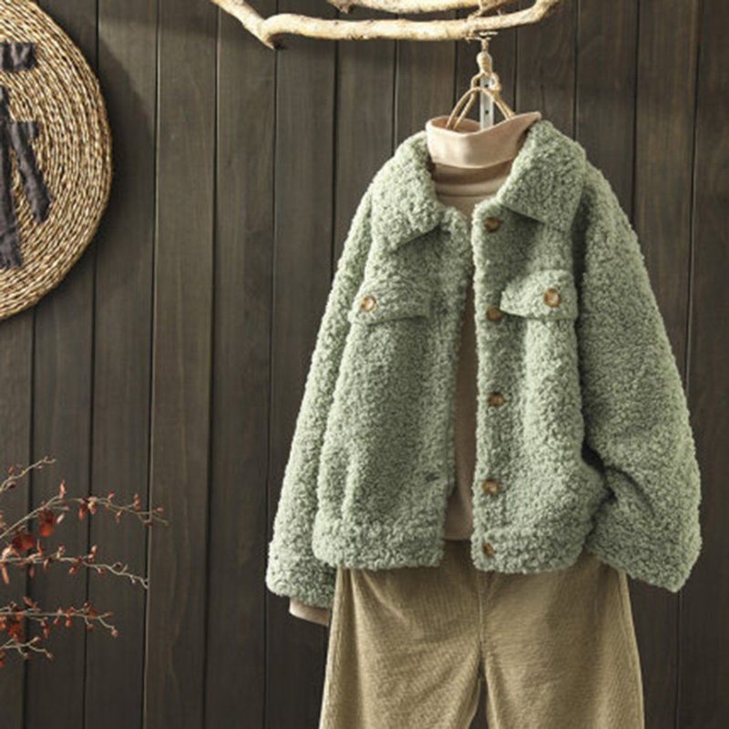 Manteau Cachemire Teddy Bear