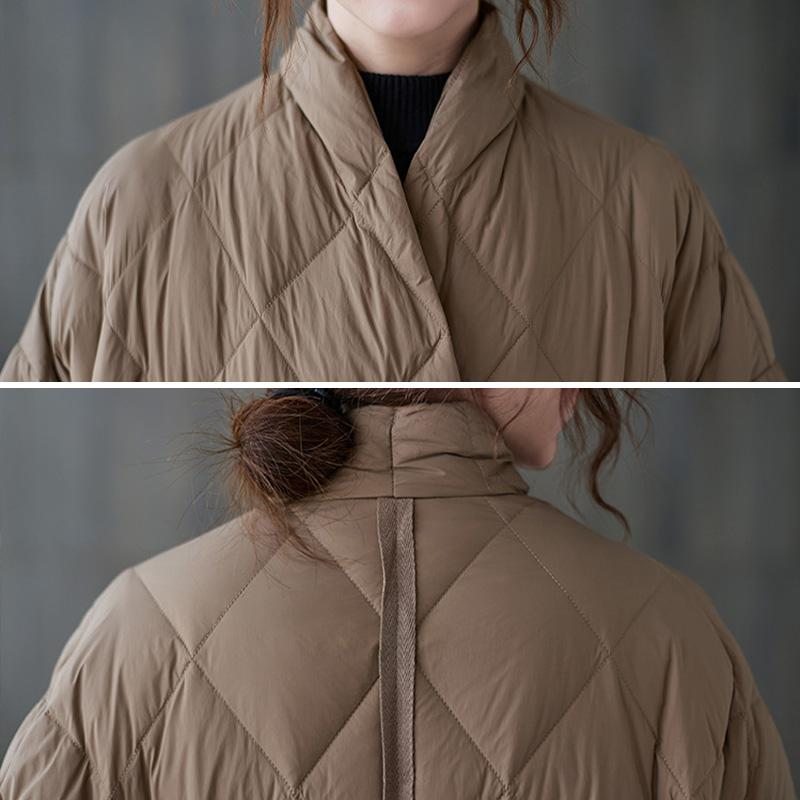 Manteau D'hiver Rembourré En Coton Rétro Grande Taille