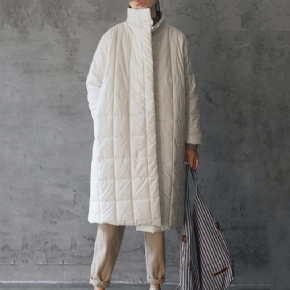 Manteau Long Et Chaud En Duvet