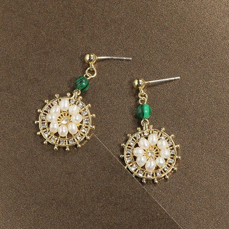 Boucles D'oreilles Rétro Déclaration Boucles D'oreilles Tournesol