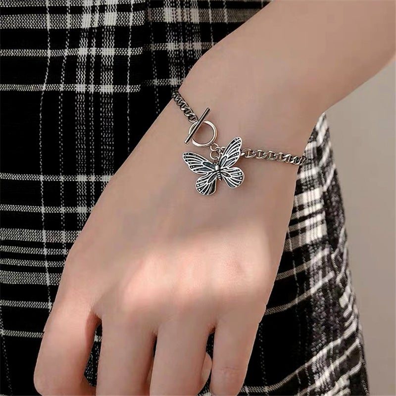 Bracelet Papillon Argent S925 Vintage