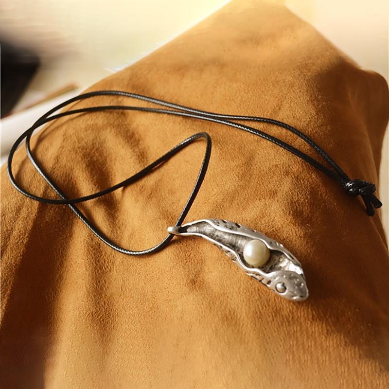 Collier De Poisson À Chaîne Vintage De Style Ethnique