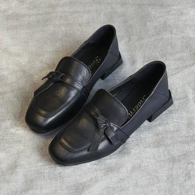 Chaussures Décontractées Simples À Enfiler Avec Nœud Papillon