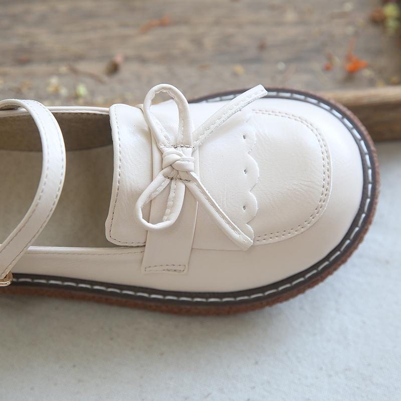 Femmes Rétro Pu Mignon Casual Chaussures