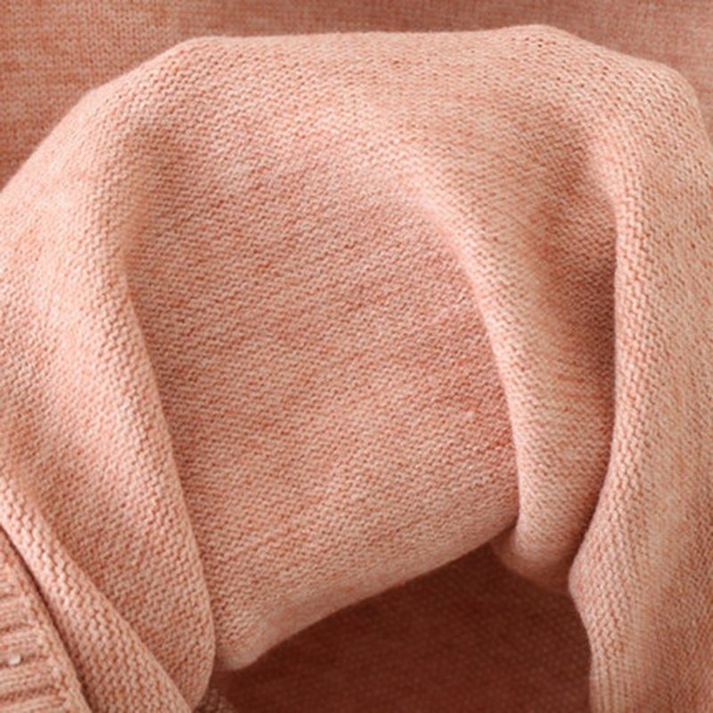 Sweat À Capuche En Tricot Solide D'automne Pour Femmes