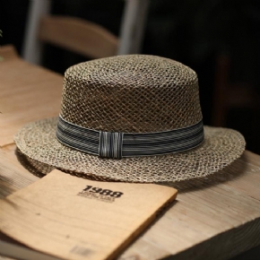 Chapeau De Soleil En Paille Décontracté À La Mode Pour La Plage