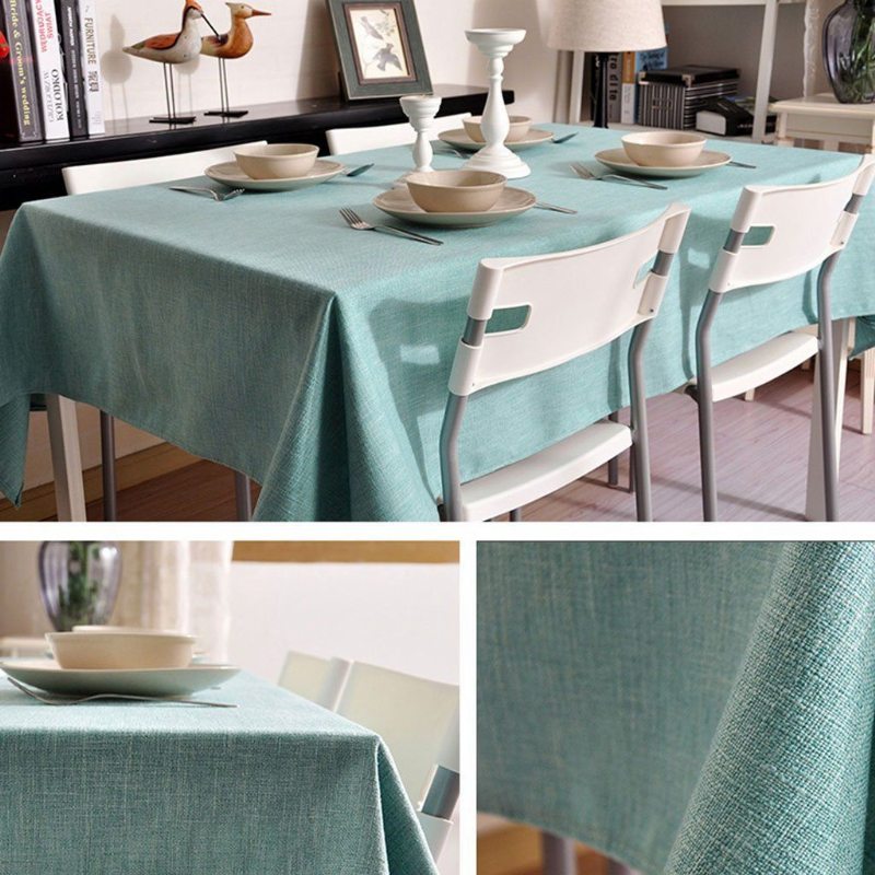 Nappe En Lin En Tissu Nordique Simple