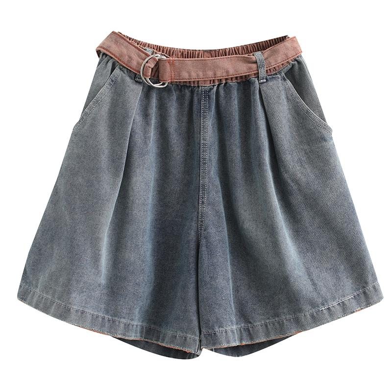 Short D'été Ample En Coton A-line