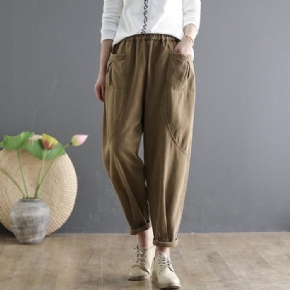 Automne Harem Loose Casual Cotton Pants