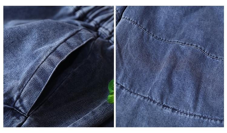 Jeans Décontractés Délavés Et Délavés Automne