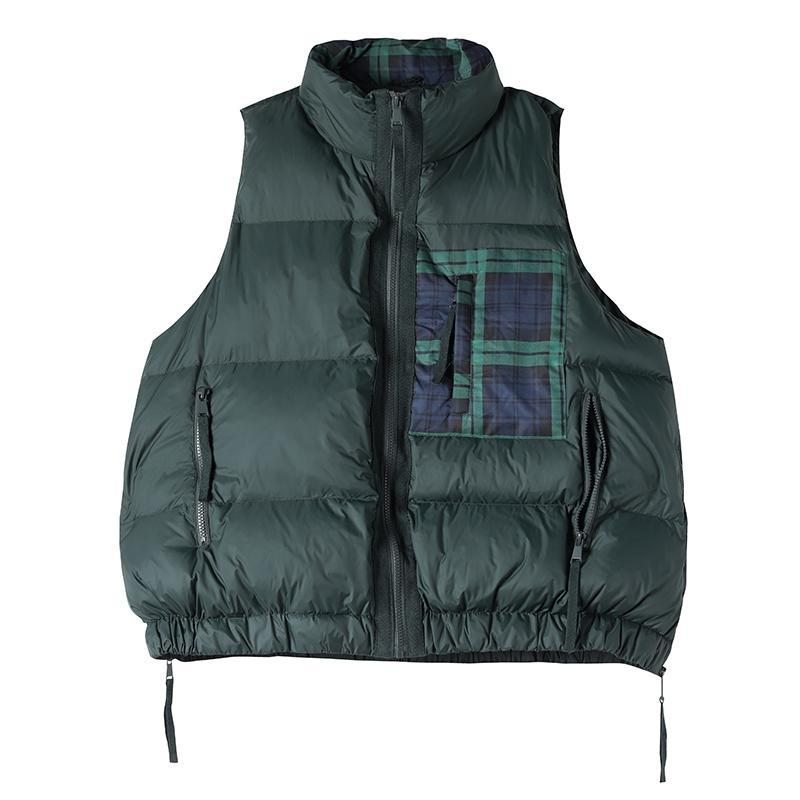 Gilet Chaud Ample Automne Hiver Manteau En Duvet De Velours