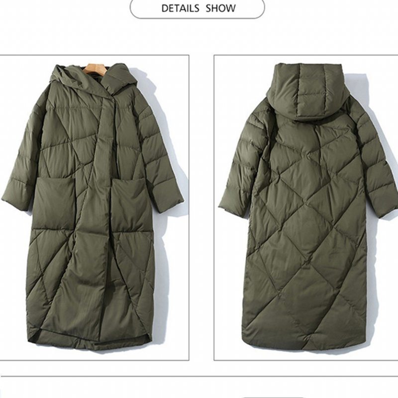 Manteau Épais En Duvet D'hiver Cocoon