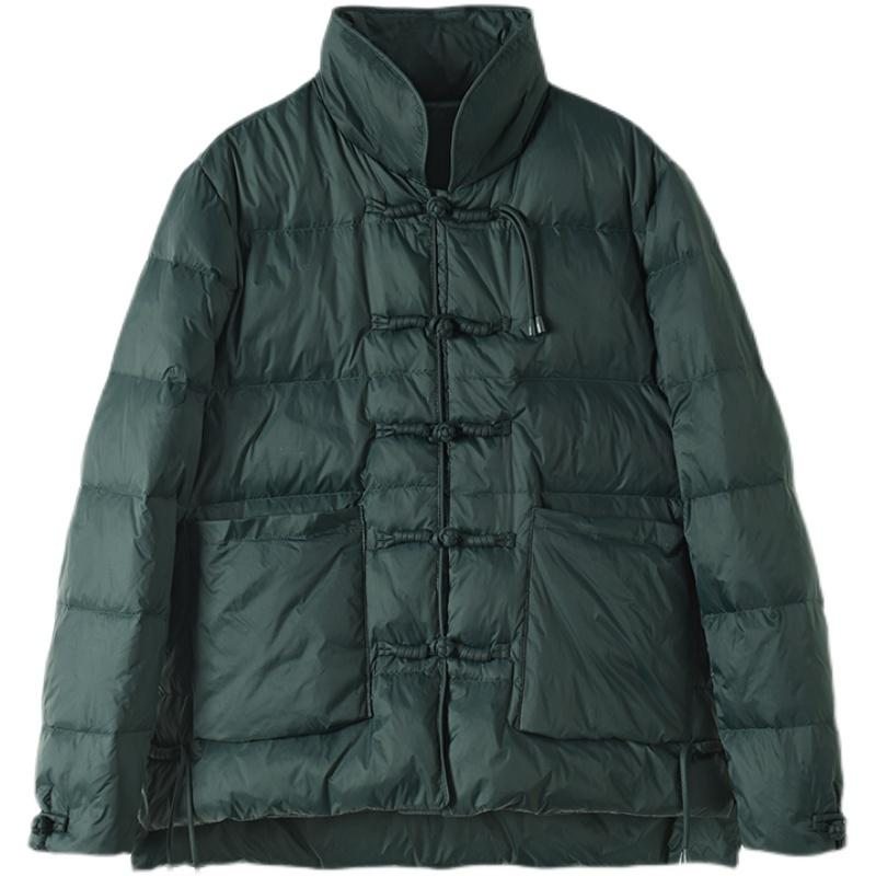 Manteau D'hiver En Duvet De Canard Rétro Pour Femme