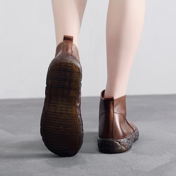 Bottines Rétro Pour Femmes