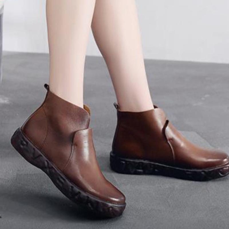 Bottines Rétro Pour Femmes