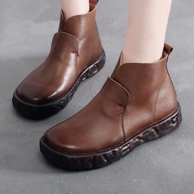 Bottines Rétro Pour Femmes