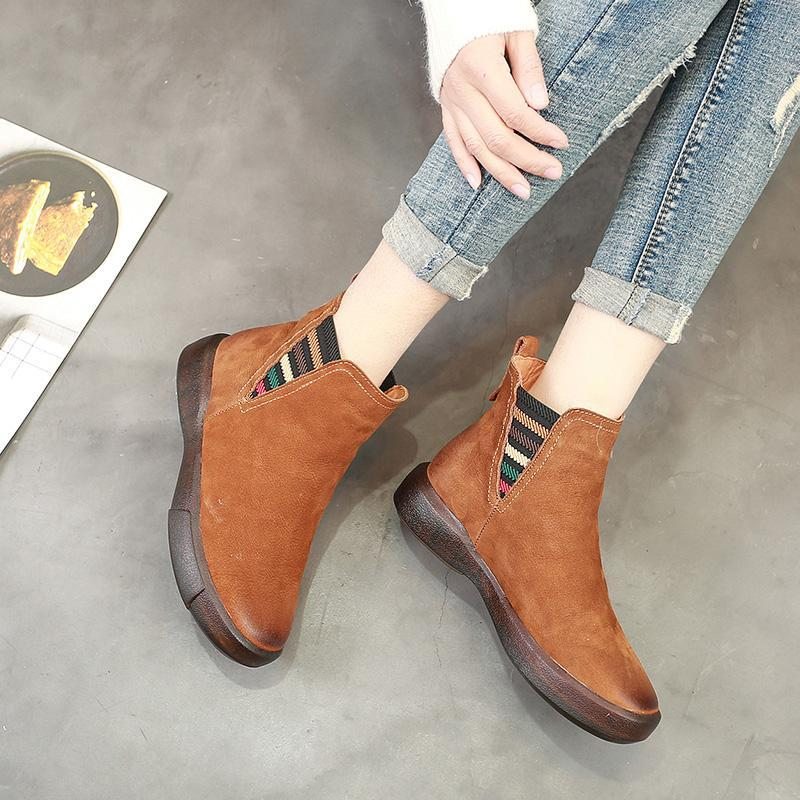 Nouveau Automne Hiver Confortable Grande Taille 34-43 Femmes Bottes