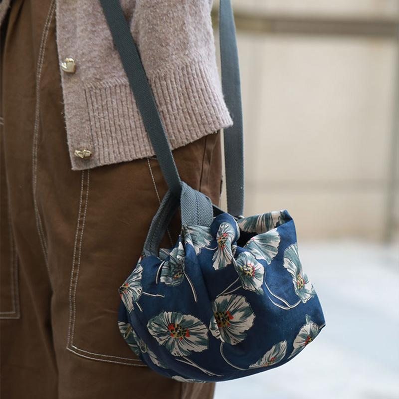 Ethnic Retro Floral Handbag Messenger Bag