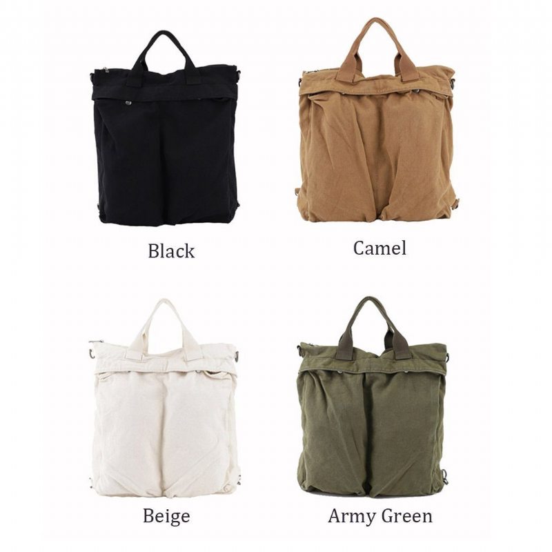 Rich Features Canvas Casual Messager Bagsac À Bandoulière