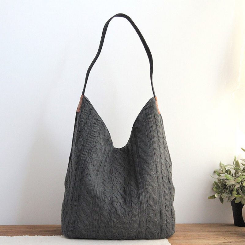 Sac À Bandoulière Décontracté En Toile Simple