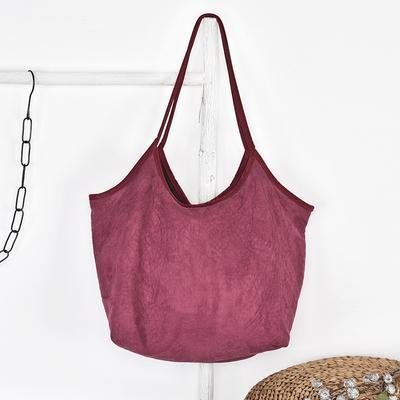 Sac À Bandoulière Rétro En Toile Sauvage En Daim