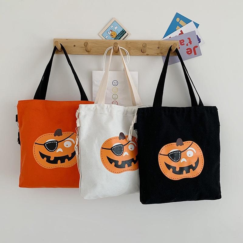 Sac Décontracté Bonbon En Toile D'halloween