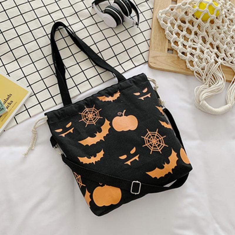 Sac Décontracté Bonbon En Toile D'halloween