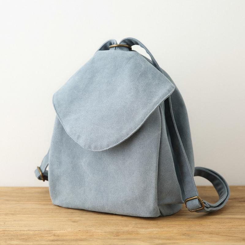 Sac À Dos Décontracté En Toile Pour Femme