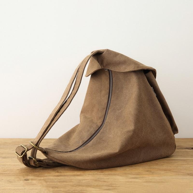 Sac À Dos Décontracté En Toile Pour Femme