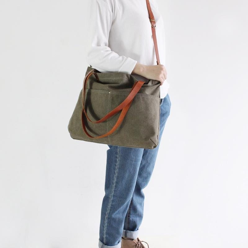 Sac En Toile Vintage Sac À Main Casual